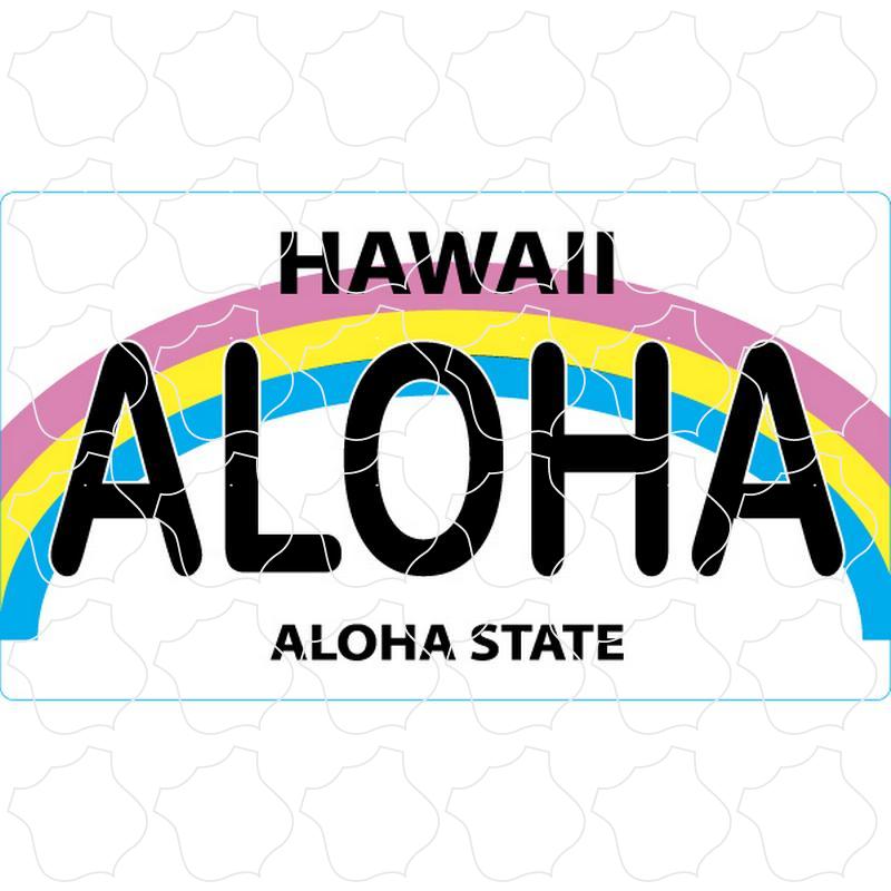 Hawaii License Plate Hawaii License Plate Aloha