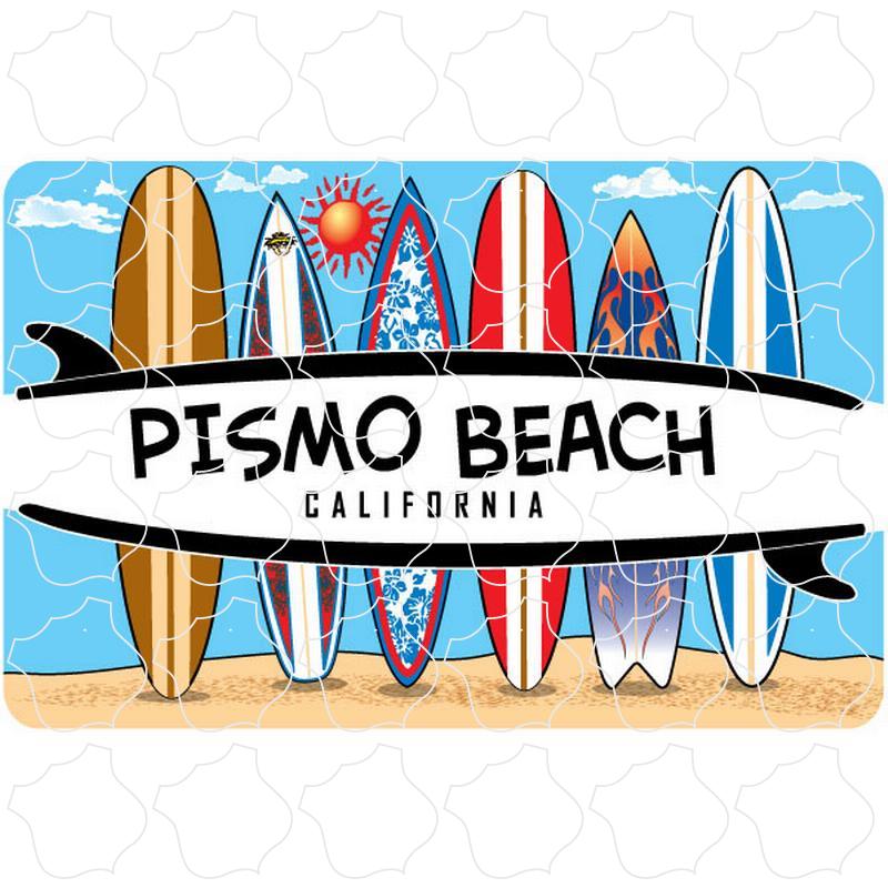 Pismo Beach, CA 6 Surfboards