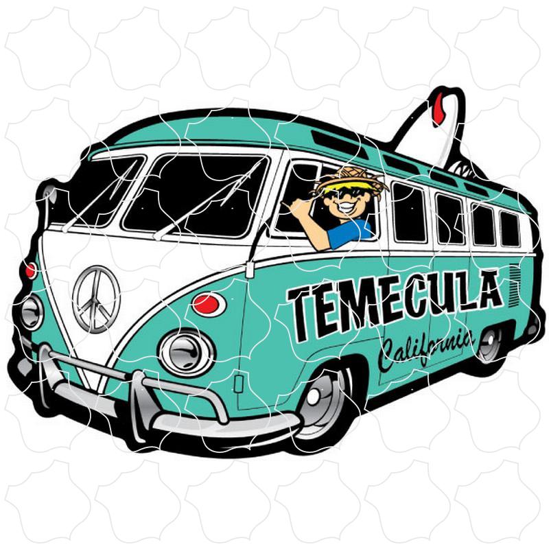 Temecula, CA Bus Corner View Surfboard