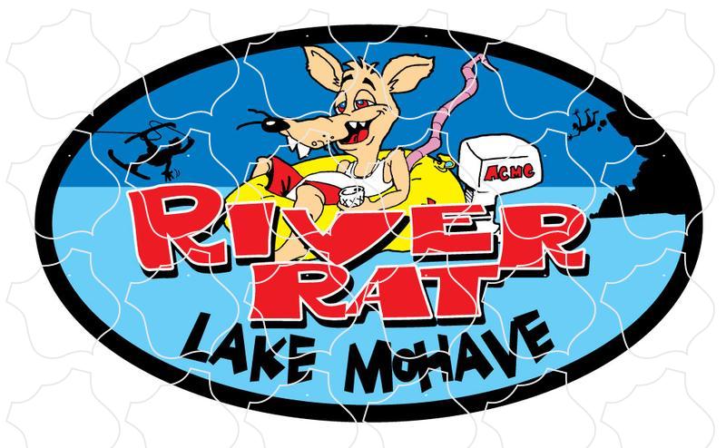 Lake Mohave River Rat Yellow Tube Lake Mohave, AZ River Rat Tube