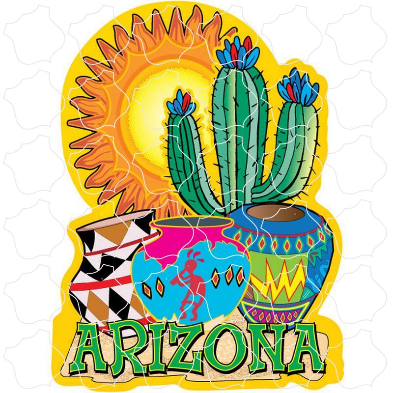 Arizona Sun Cactus Pottery