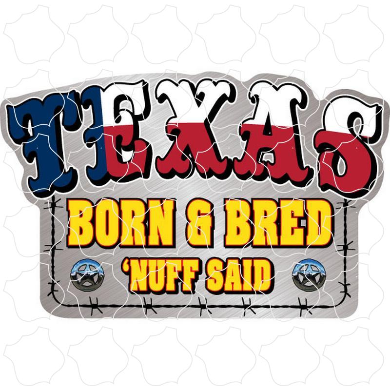 Texas Barb Wire Sign