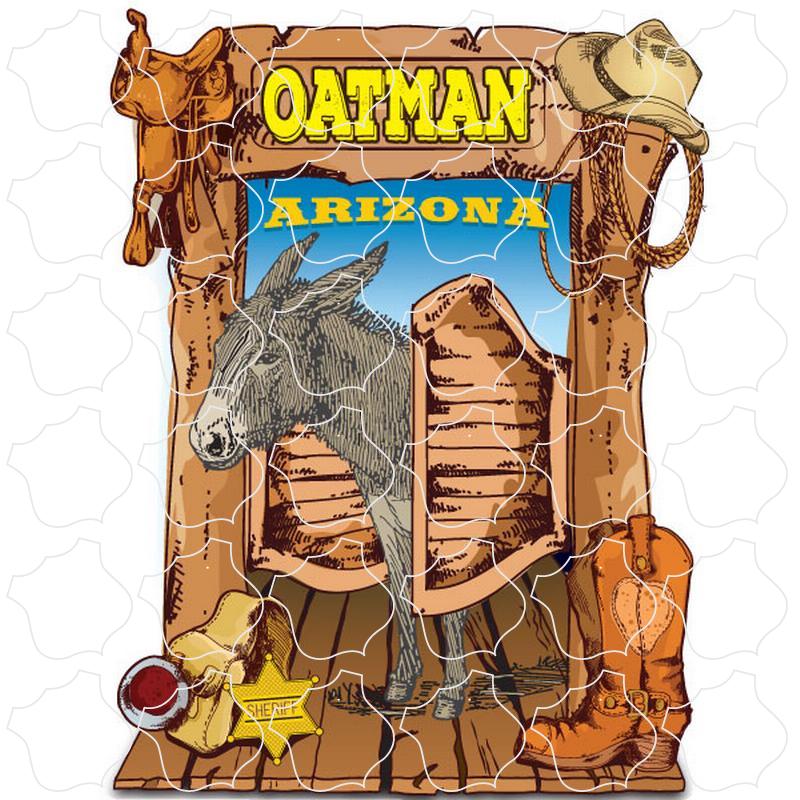 Oatman, AZ Donkey Saloon Doors