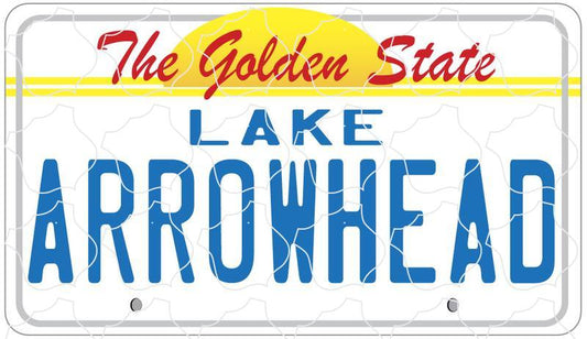 Lake Arrowhead License Plate The Golden State