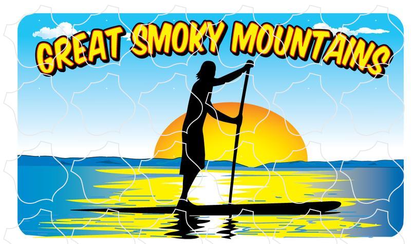 Great Smoky Mountains Stand Up Paddle SUP MSS89