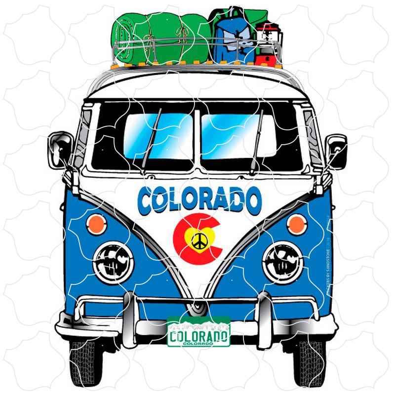 Colorado Bus Front View Camping