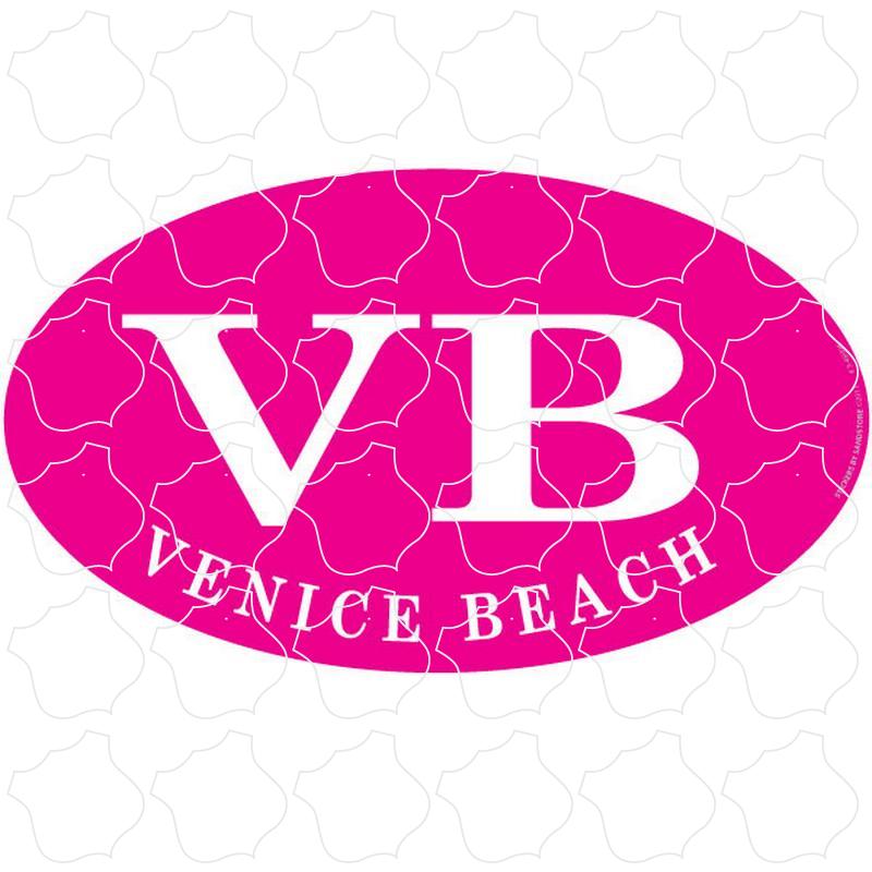 Hot Pink Euro Oval Venice Beach, CA VB Hot Pink Euro Oval