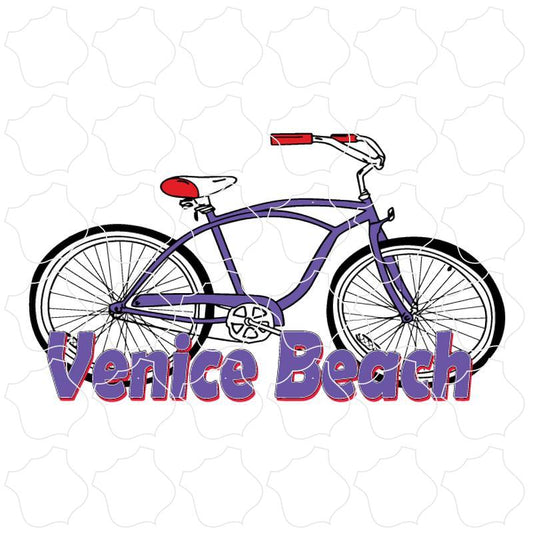 Purple Beach Cruiser Venice Beach, CA Purple Beach Cruiser