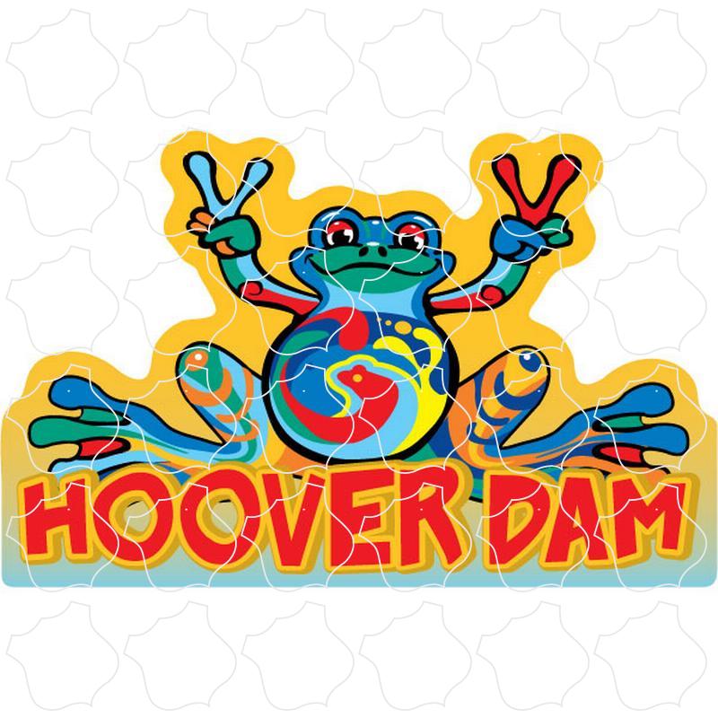 Hoover Dam Peace Frog