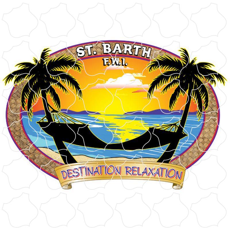 Destination Relaxation Hammock St. Barth, FWI Destination Relaxation Hammock