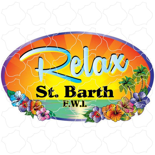 Relax Oval St. Barth, FWI Relax Oval