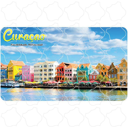 Curacao Curacao Colorful Street Scene