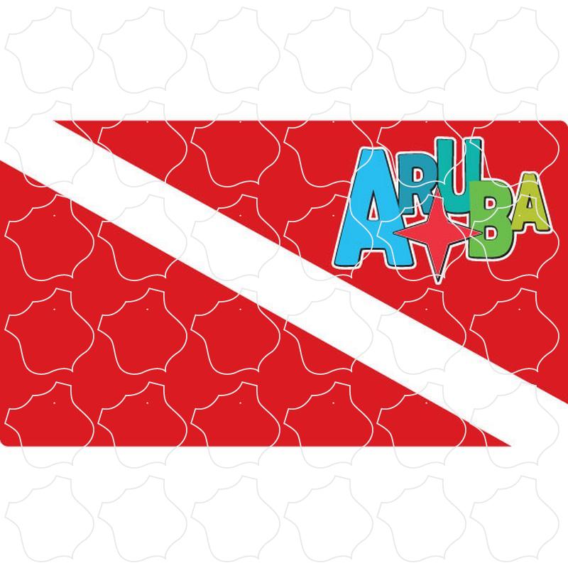 Aruba Aruba Dive Flag