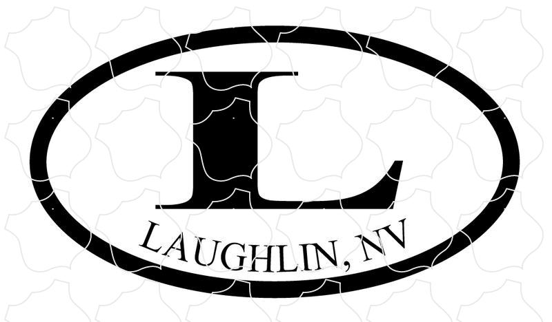 Laughlin L Euro Oval Laughlin L Euro Oval Black & White