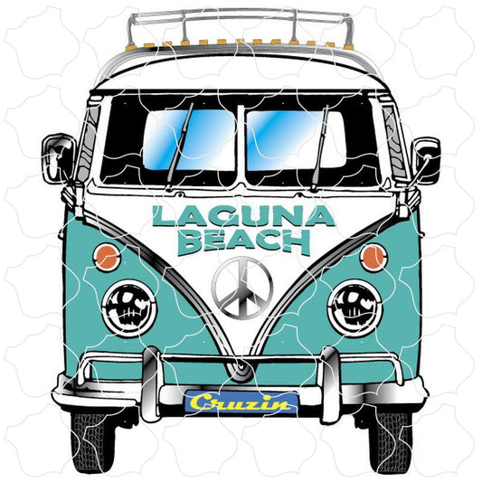 Laguna Beach Bus Front View