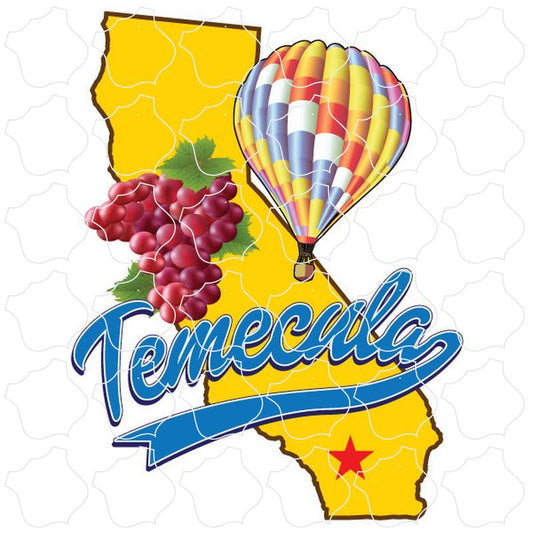 Temecula Grapes and Balloon State Shape