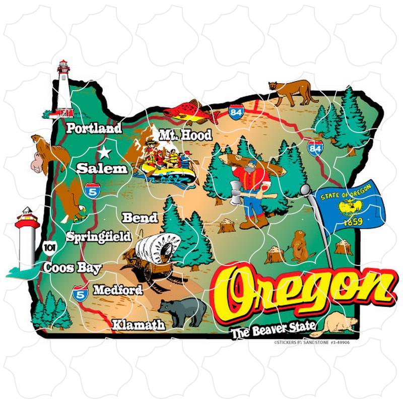 Oregon 50 States