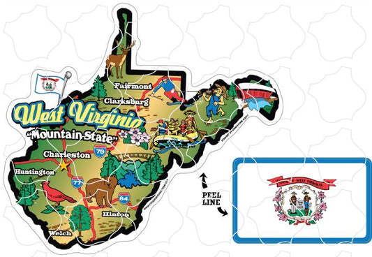 West Virginia Map