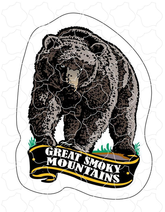 Great Smoky Mountains Bear with Banner