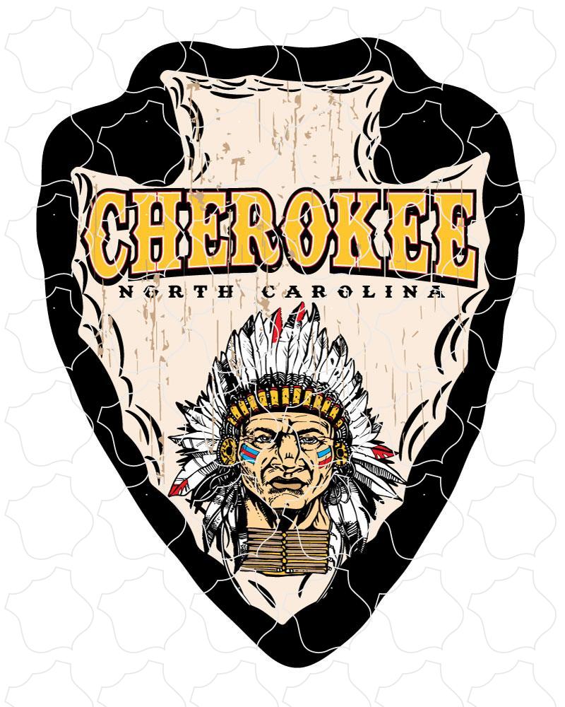 Cherokee North Carolina Cherokee Chief Arrowhead