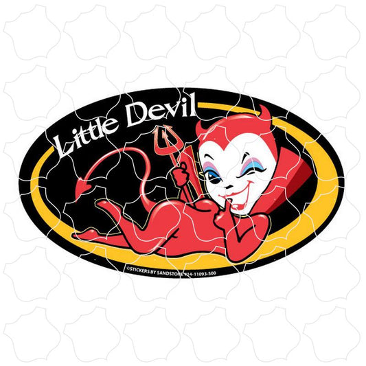 Novelty Little Devil Oval