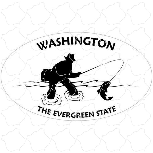 Washington Fishing Euro Oval