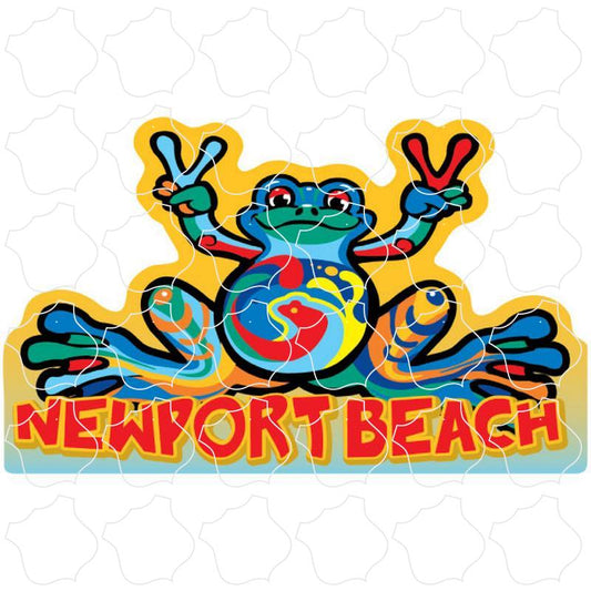 Newport Beach, CA Peace Frog