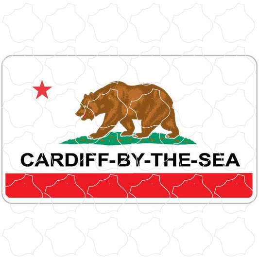 Cardiff-by-the-Sea CA Bear Flag