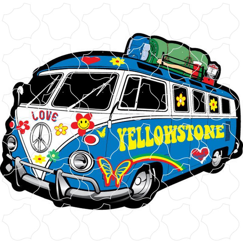 Yellowstone National Park Hippie Bus Camping Gear