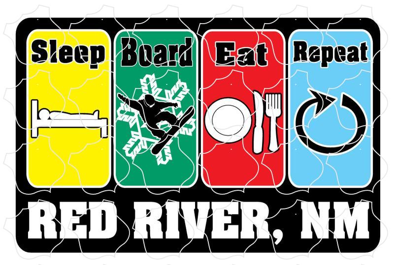 Red River, NM Sleep Board Eat Repeat