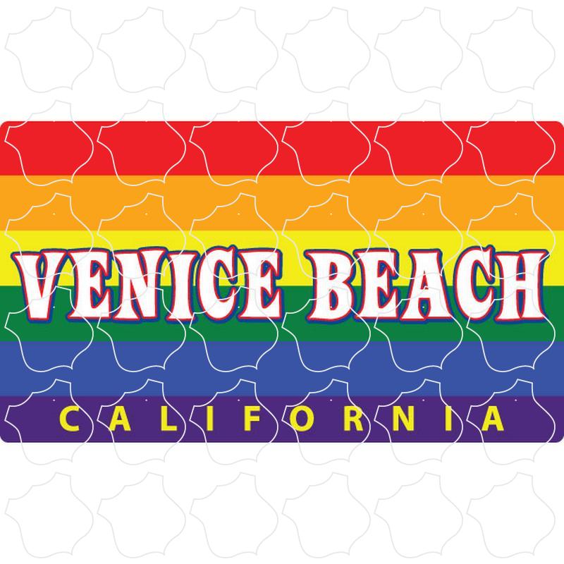 Rainbow Flag Venice Beach, CA Rainbow Flag