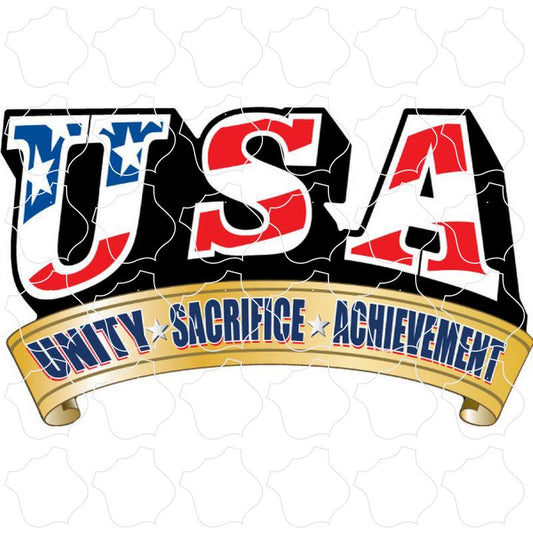 USA Unity Sacrifice Achievement