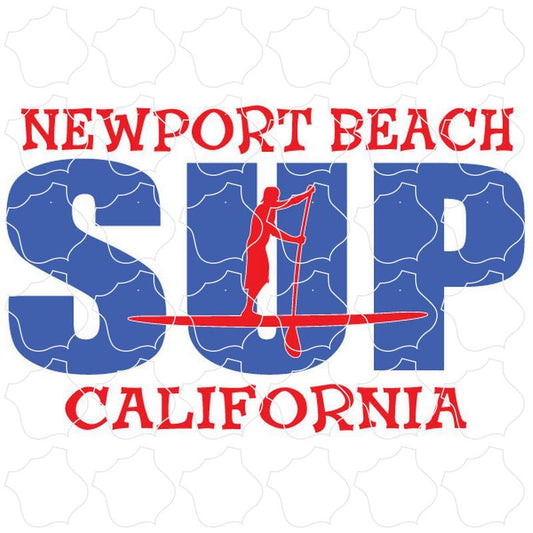 SUP Fat Letters Newport Beach, CA SUP Fat Letters