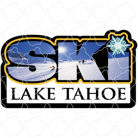 Lake Tahoe Ski Photo