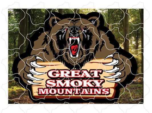 Great Smoky Mountains Angry Bear