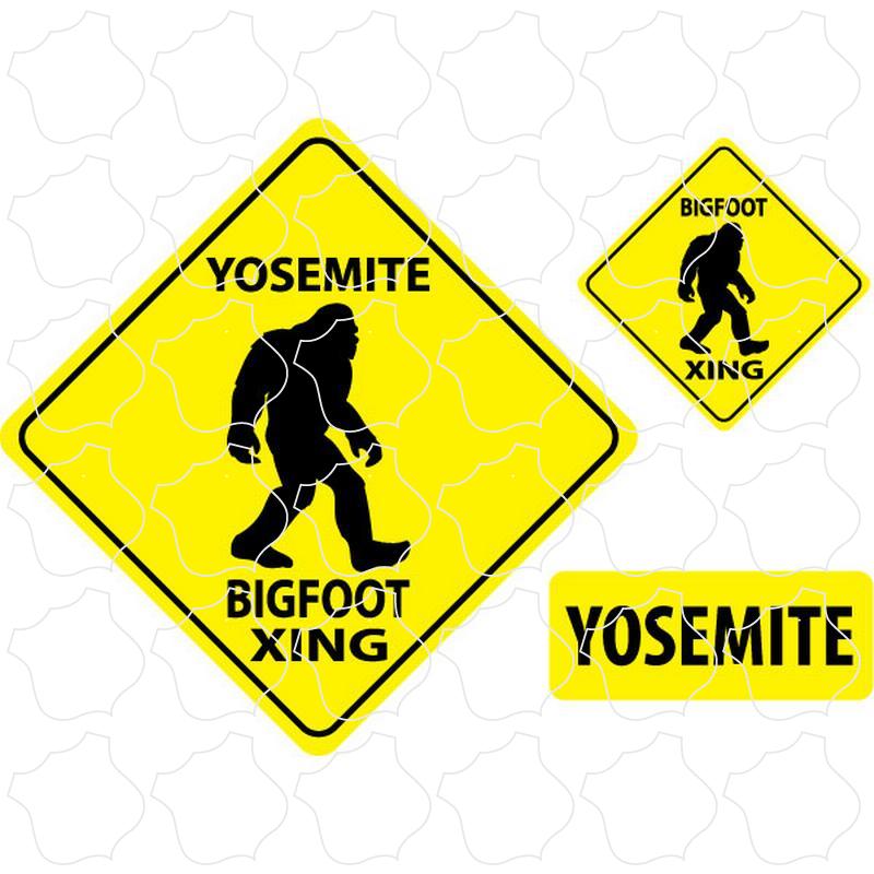 Yosemite, CA Bigfoot Warning Signs