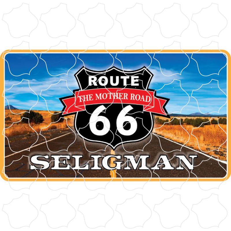 Seligman Route 66 Highway Photo