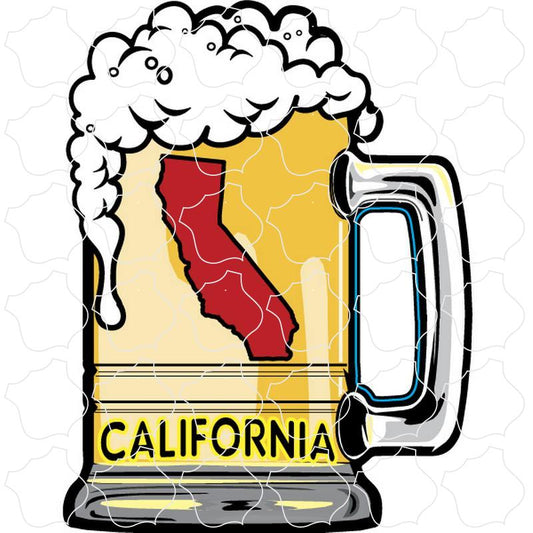 California Beer Mug