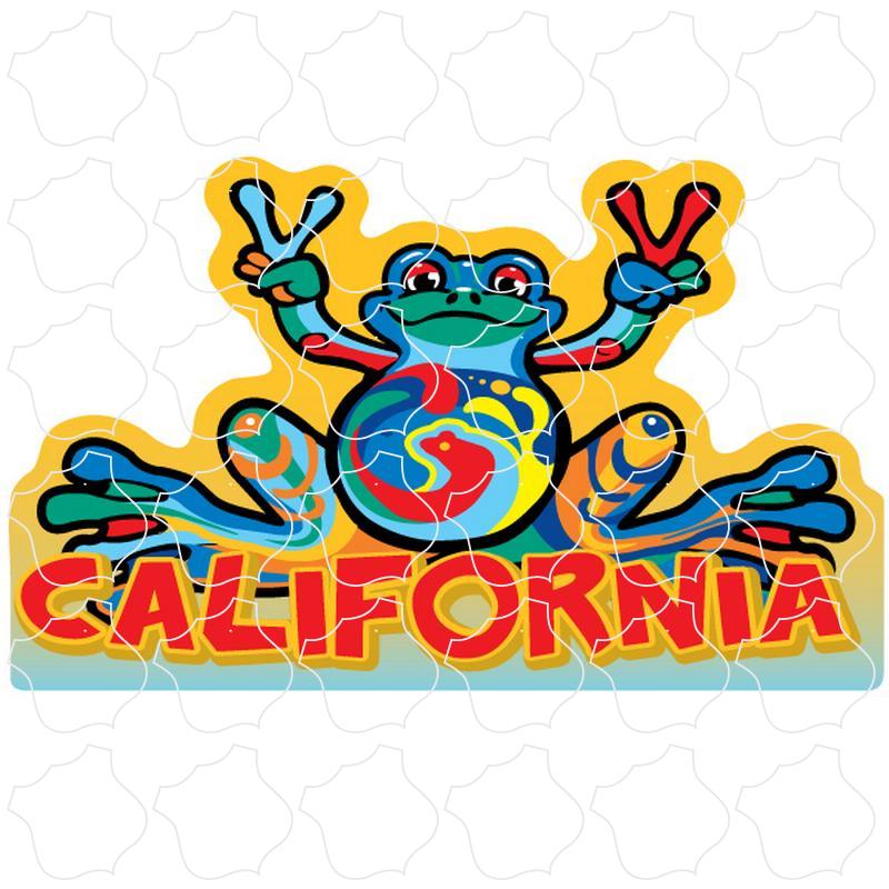 California Peace Frog