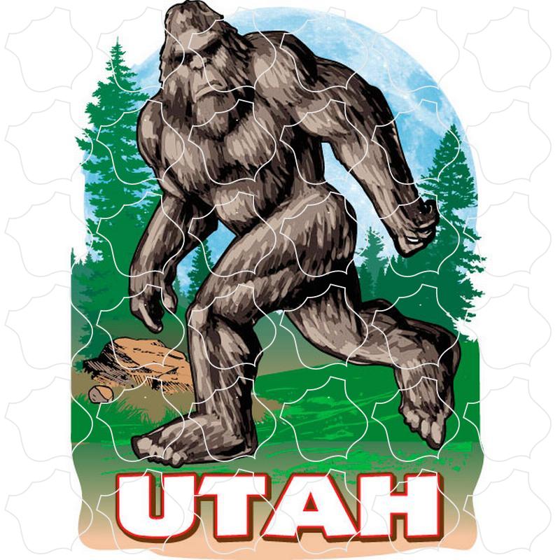 Utah Bigfoot In The Woods