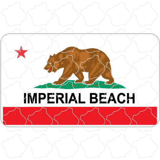 Imperial Beach California Flag