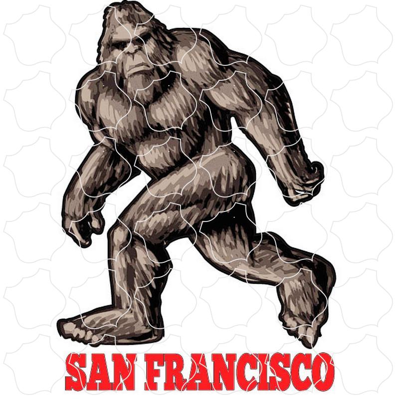 San Francisco, CA Angry Bigfoot