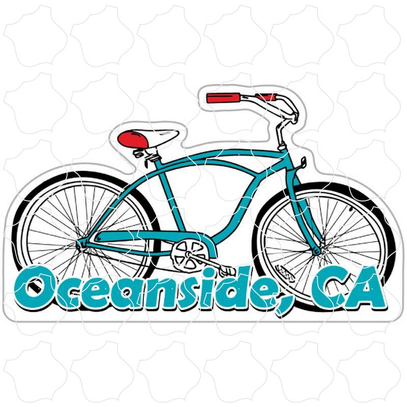 Oceanside, CA Blue Beach Cruiser