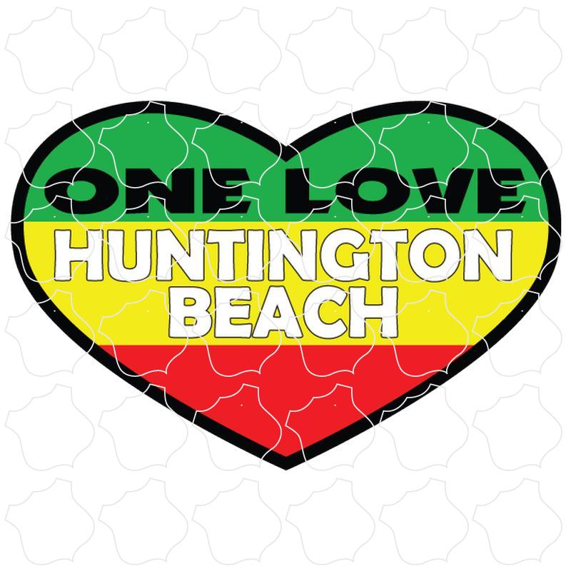 Huntington Beach, CA One Love Heart