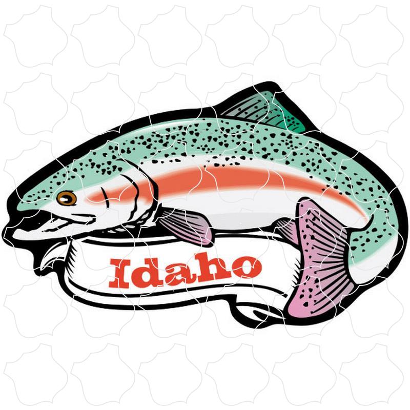 Idaho Idaho Trout with Banner