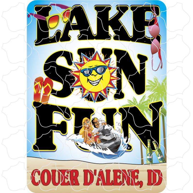 Lake Sun Fun Adult Couer d'Alene, ID Lake Sun Fun Adult