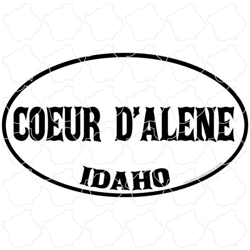 Coeur d Alene, Idaho Southwest Style Euro Oval