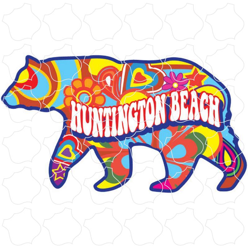 Huntington Beach Hippie Bear