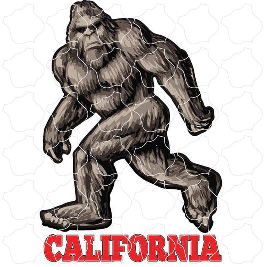 California Angry Bigfoot