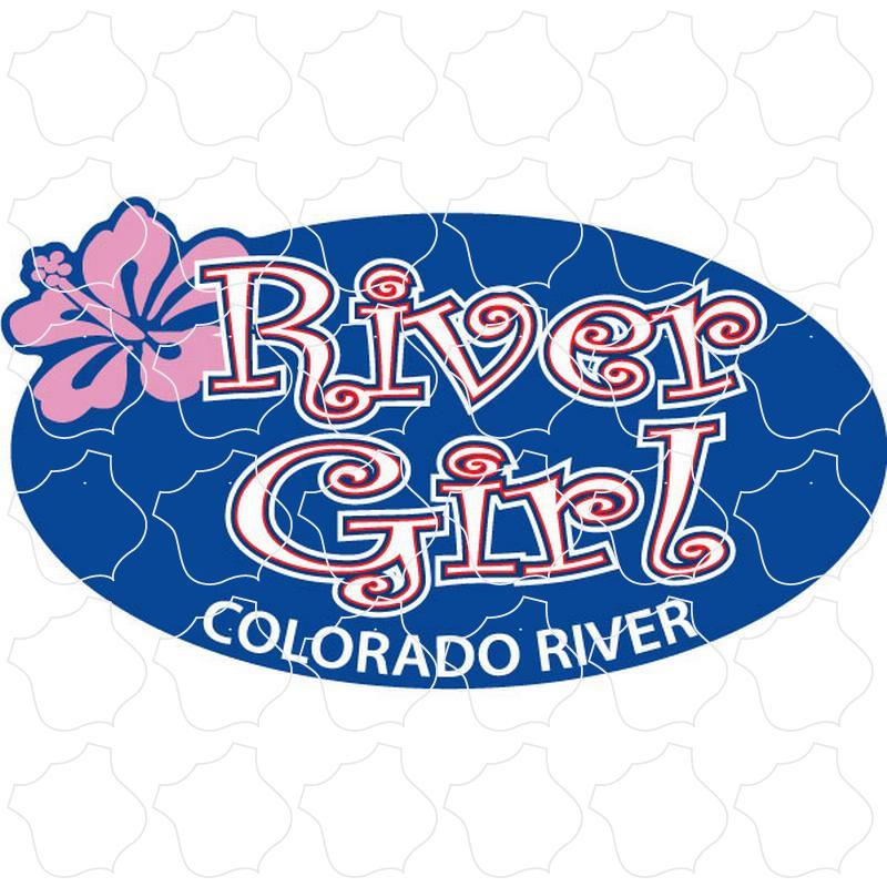 River Girl Oval Colorado River River Girl Oval